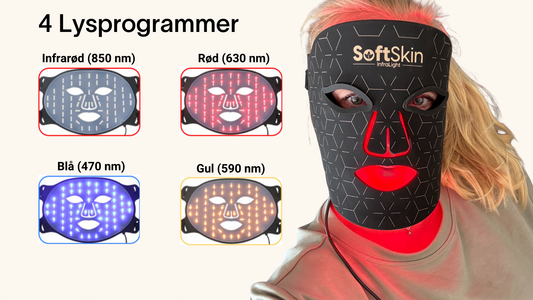 Hvorfor velge en LED-maske med fire bølgelengder?