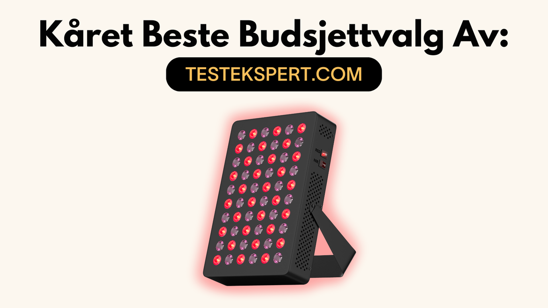 InfraPanelX 300: Beste budsjettvalg i Testekspert sin Best i test 2025 av lyspaneler
