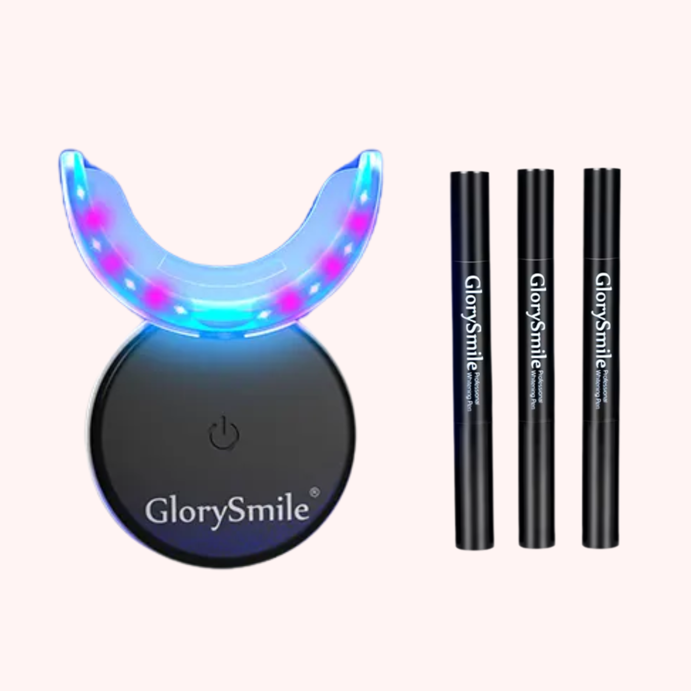 GlorySmile® Tannbleking med LED-lys – Klinikkresultat Hjemme
