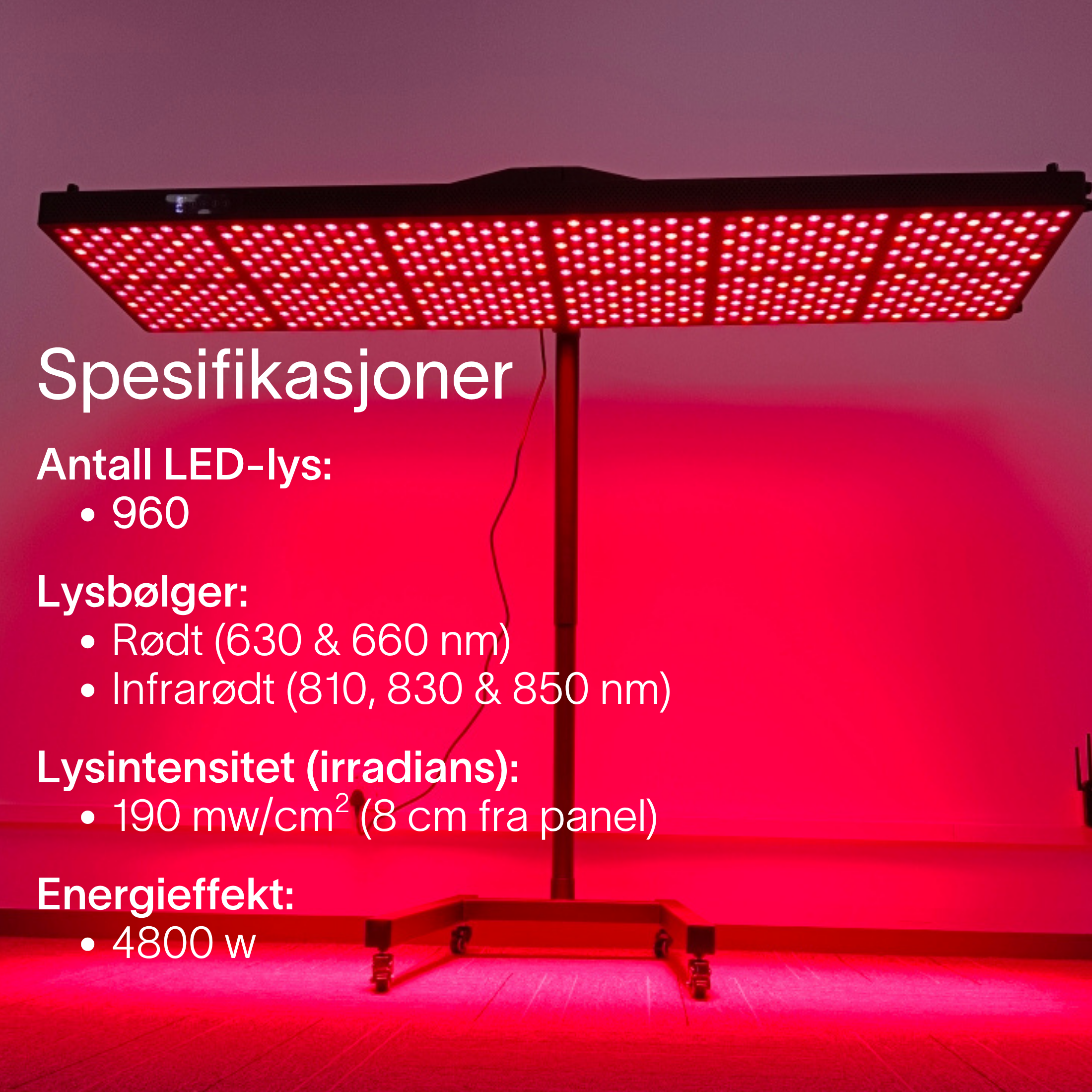 ULTRA med justerbart stativ