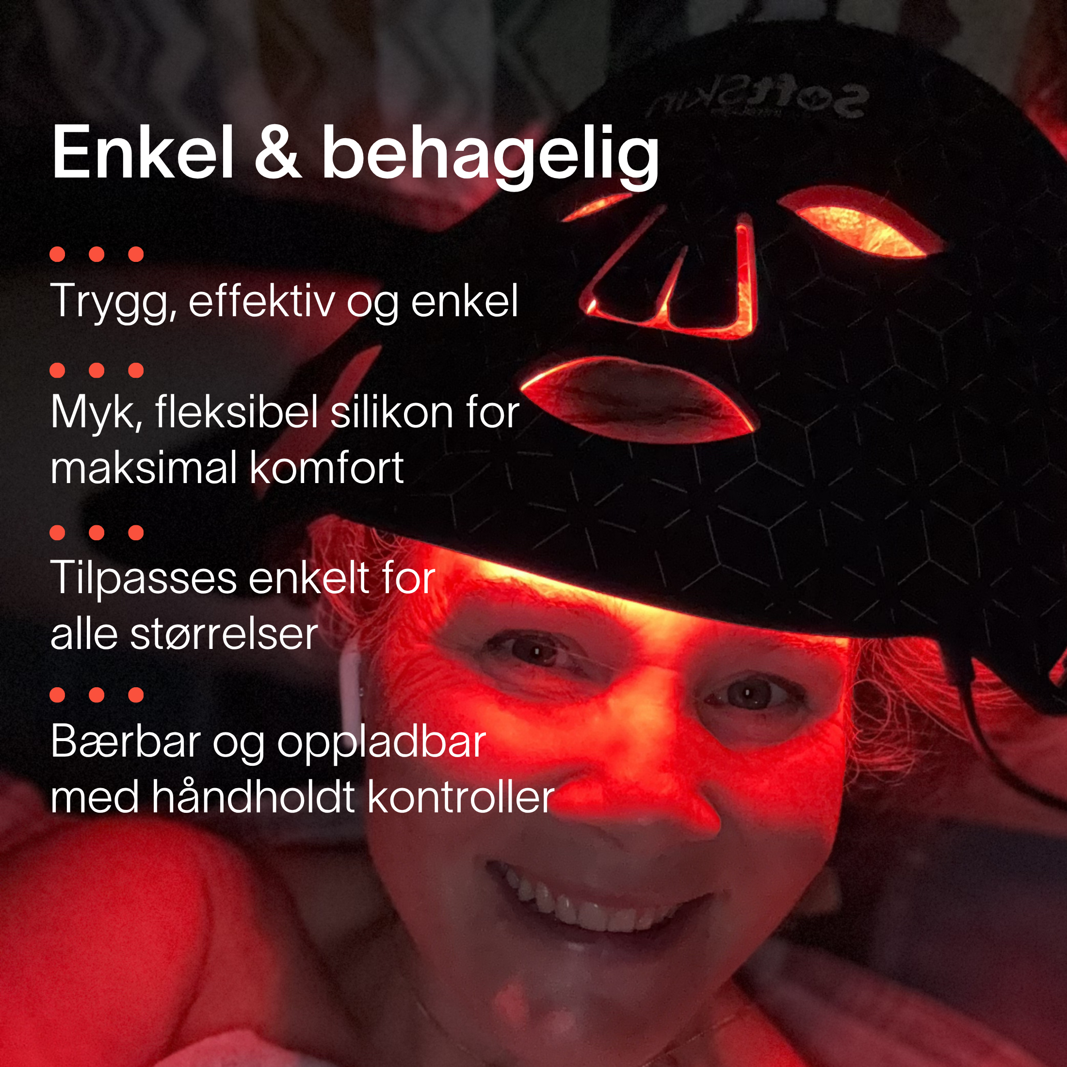 SoftSkin InfraLight® LED-maske