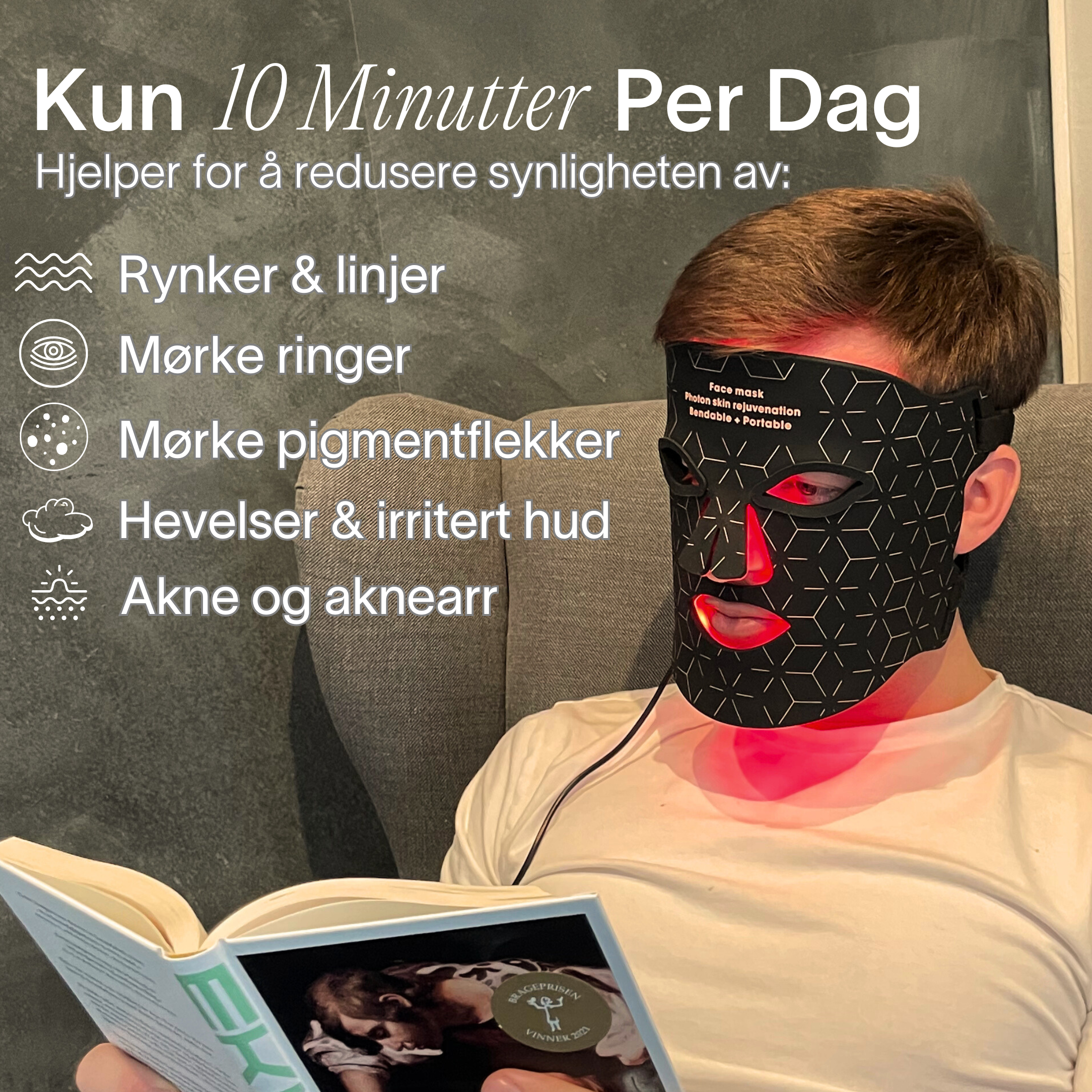SoftSkin InfraLight® LED-maske