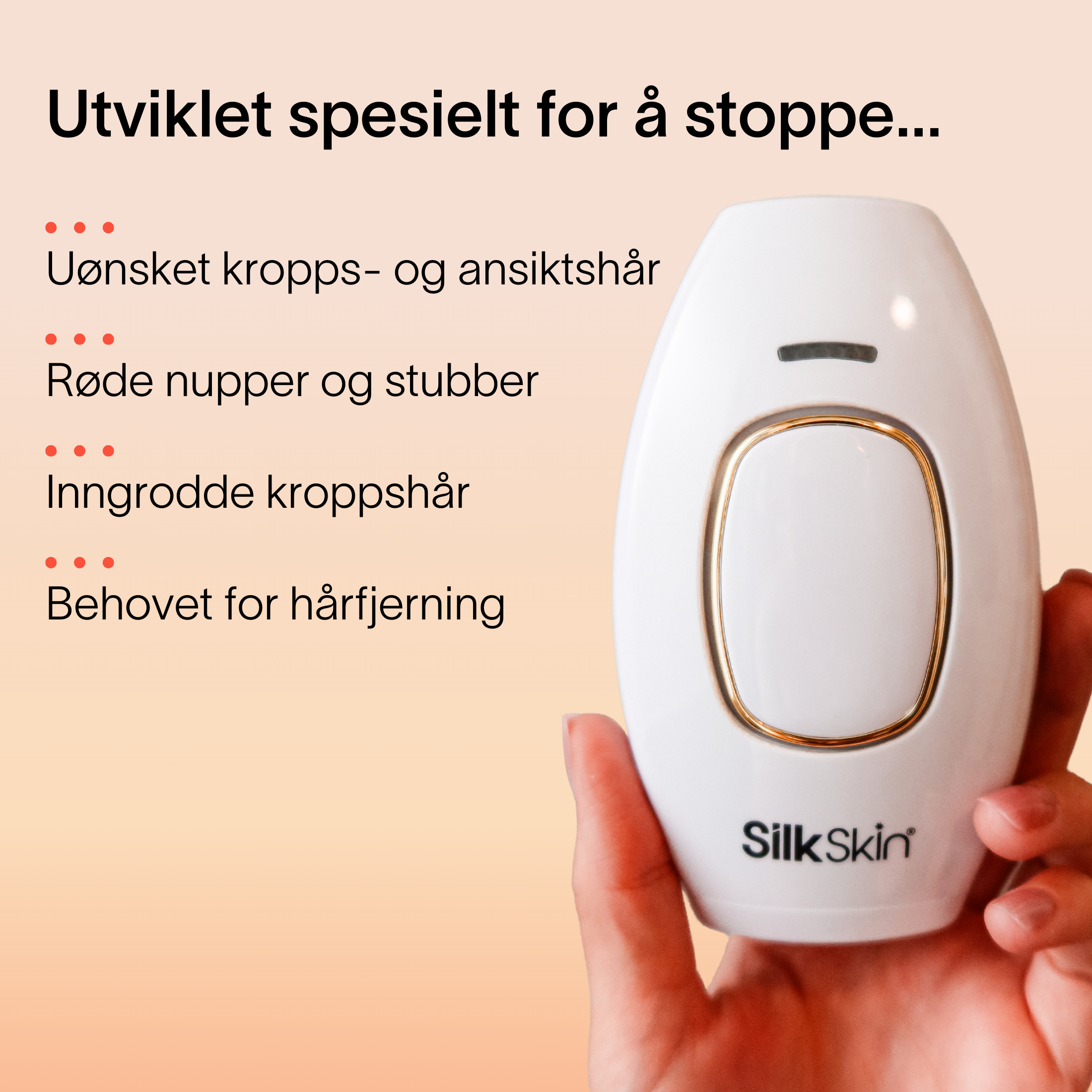 SilkSkin® IPL Hårfjerner