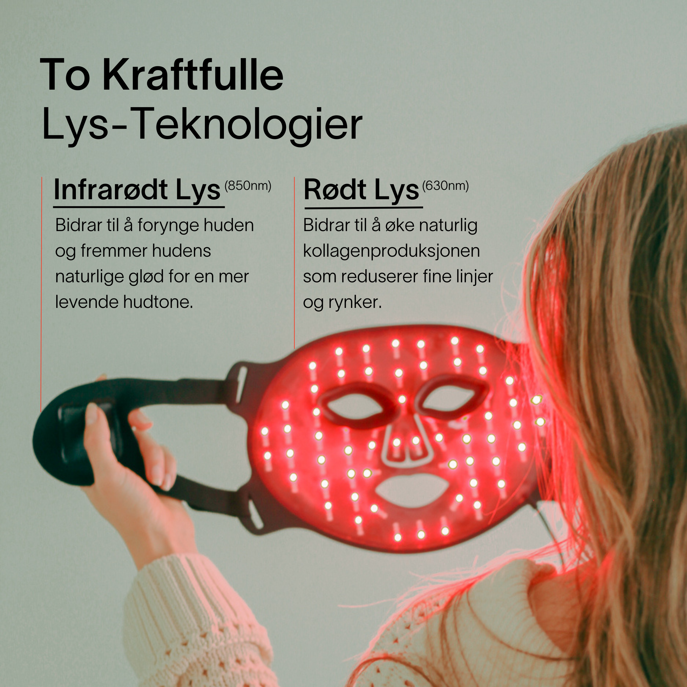 SoftSkin InfraLight® LED-maske