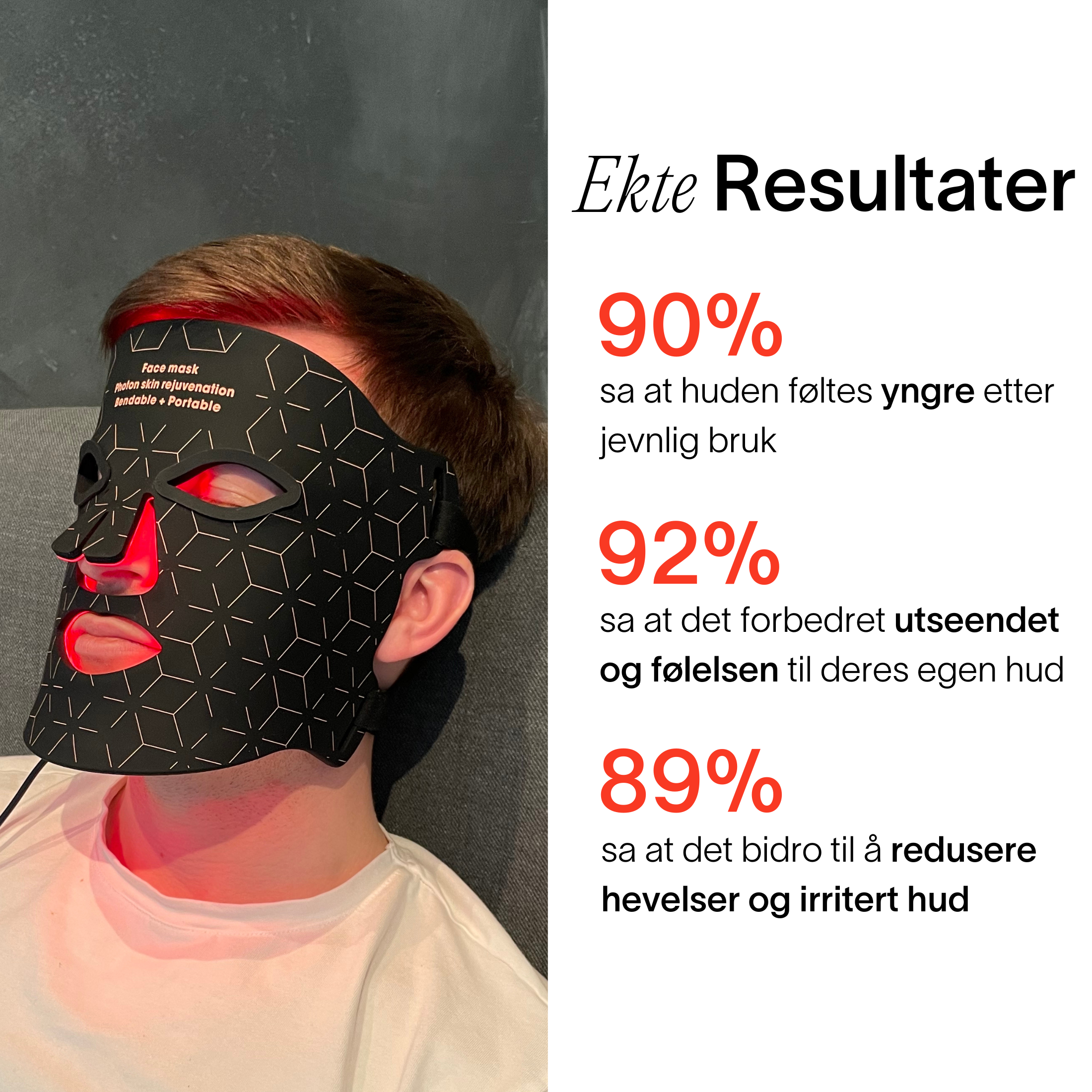 SoftSkin InfraLight® LED-maske