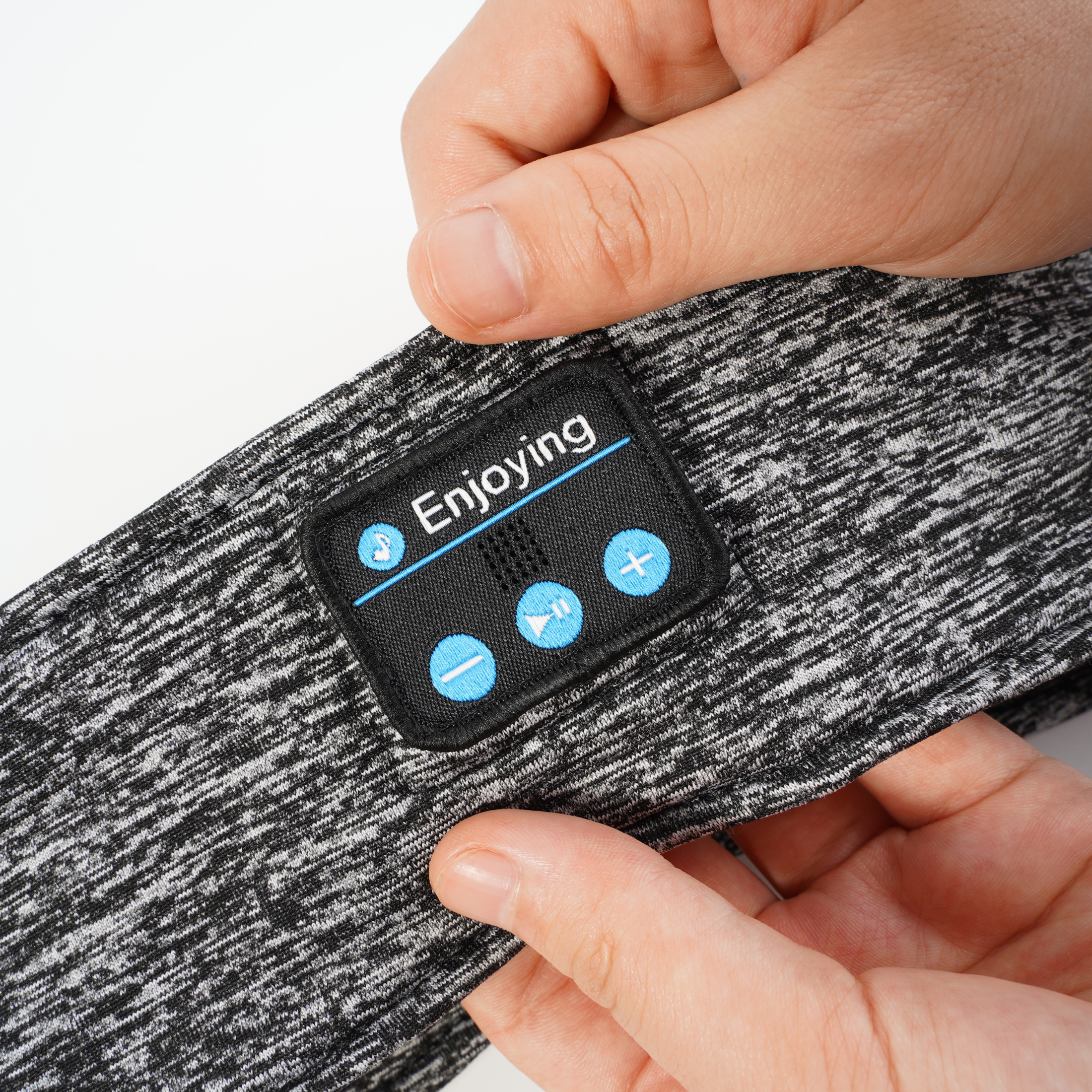 Lysro™ Søvn-Pannebånd med Bluetooth – Grå