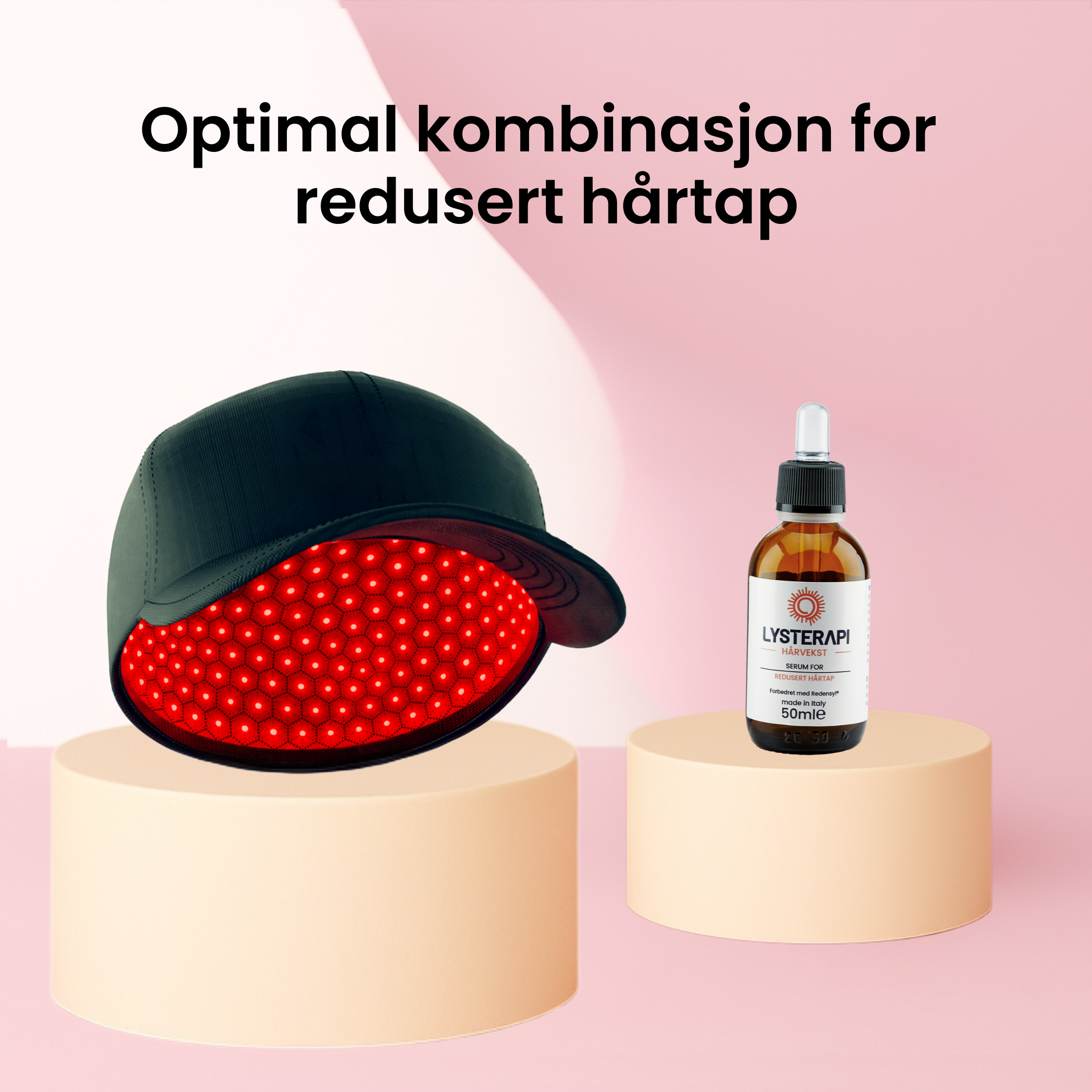 Hårvekst-Serum for økt hårvekst og redusert hårtap