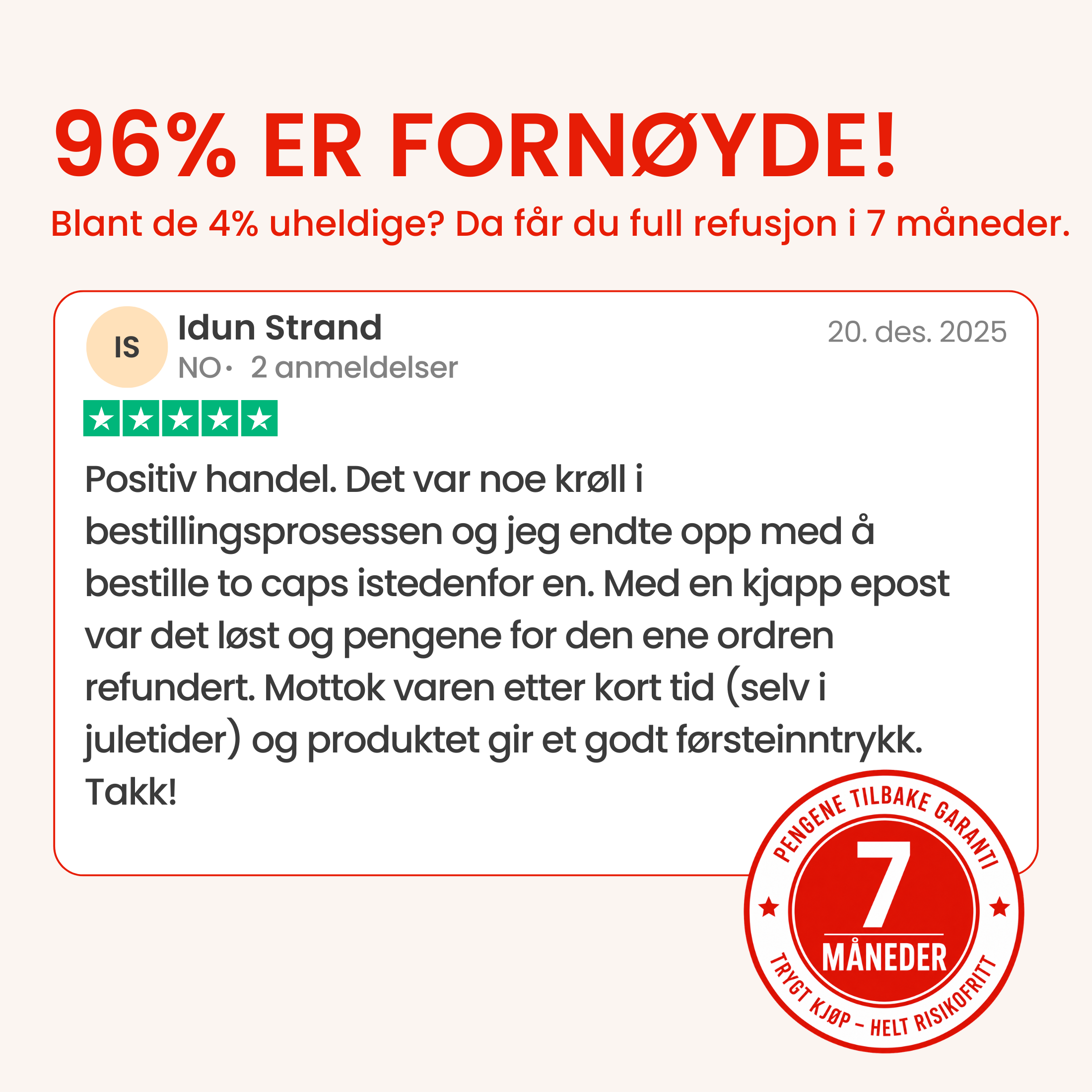 Rødlys-Capsen®