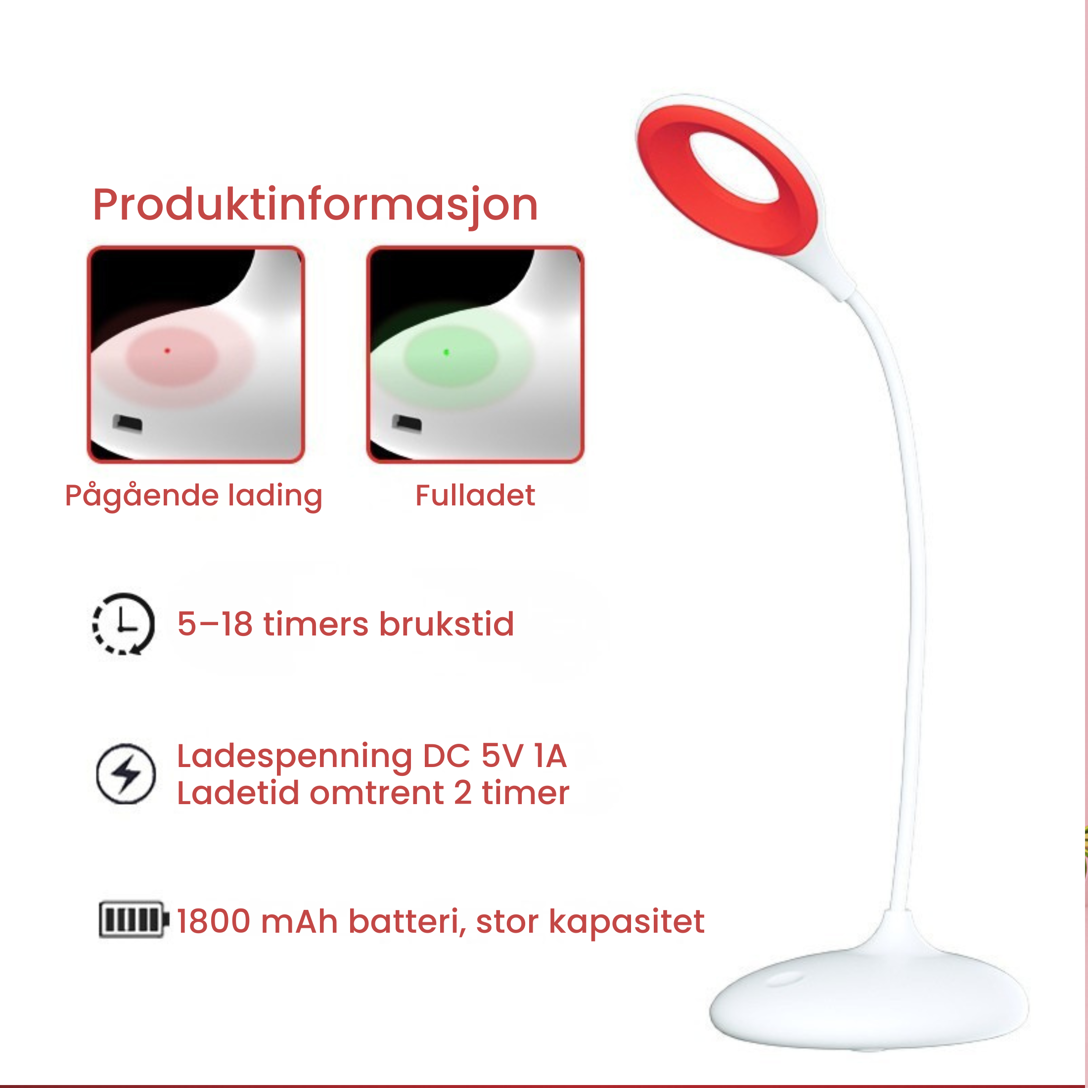 Lysro™ Nattbordslampe