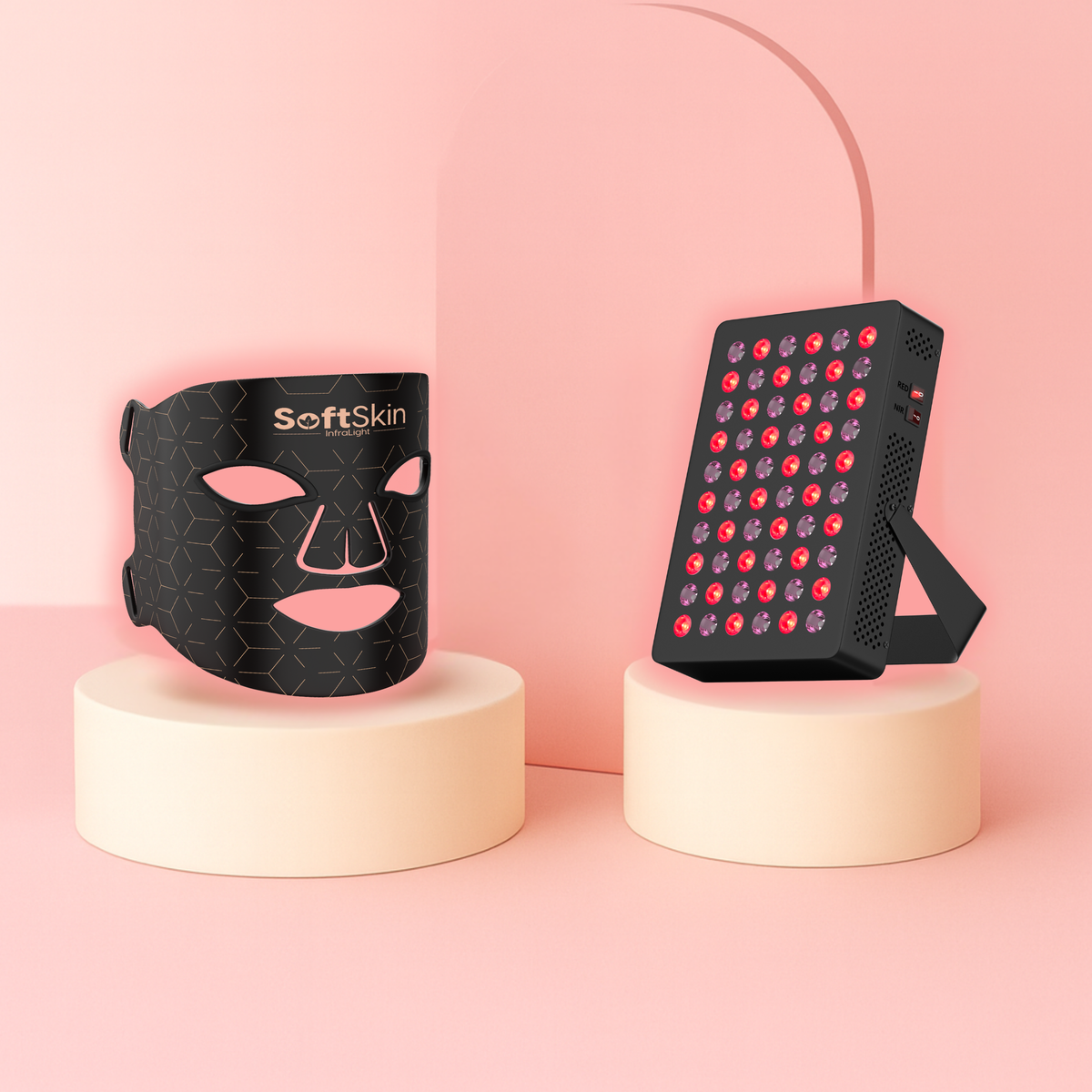 Velvære-pakken – SoftSkin InfraLight & InfraPanelX rødlys – lysterapi.no